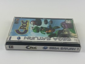 Croc: Legend of the Gobbos (Sega Saturn, 1997) Complete w/ Manual & Registration
