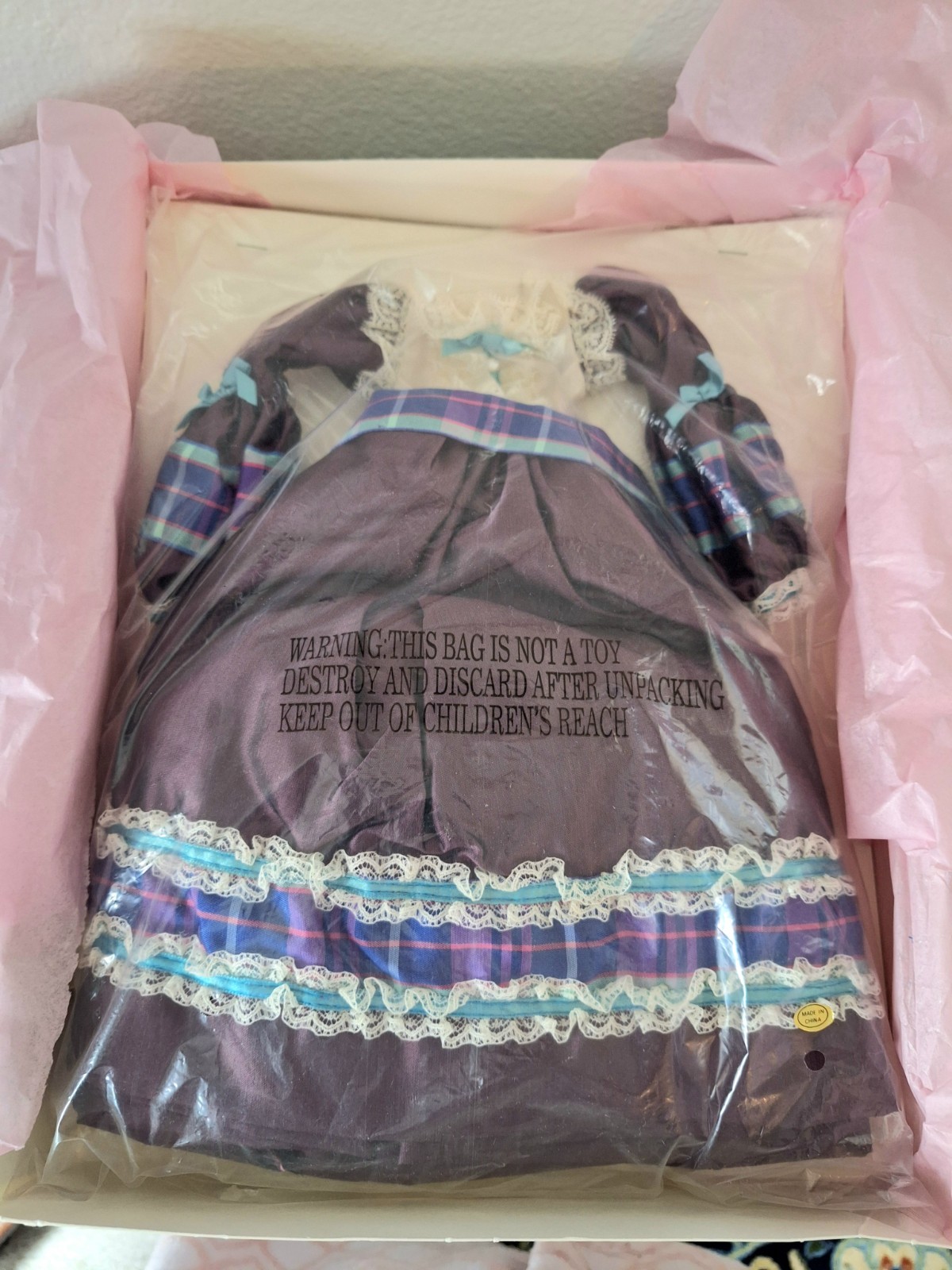 Madame Alexander Little Women Journals Amy's Holiday Dress O