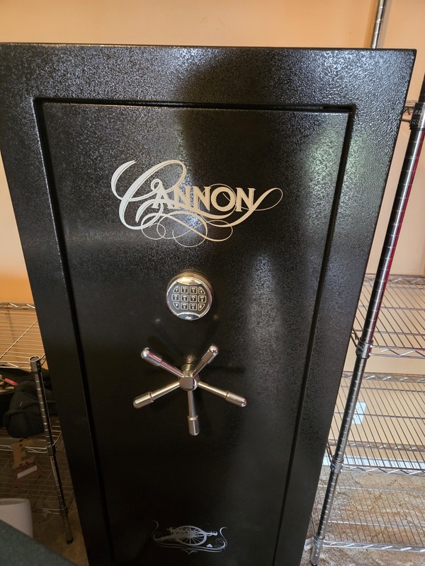 Cannon TS5926 24-Gun Rifle Safe, Electronic Lock, Fire Resistant, Black Steel