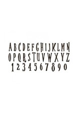 Sizzix Bigz XL Alphabet Die Handmade by Tim Holtz 664218 
