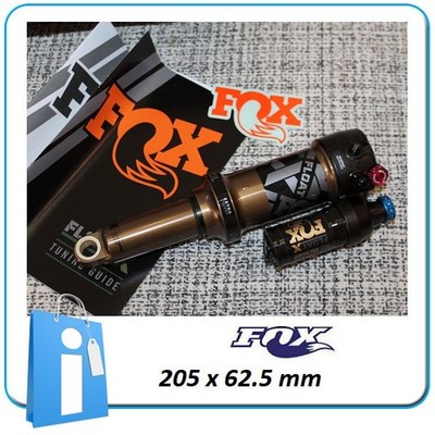 Dämpfer Fox Float X Factory 205 X 62.5 MM 205x62.5 Trunnion Kashima