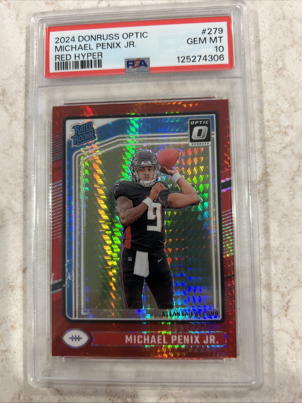 michael penix junior psa 10