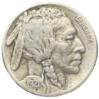 1921-S Buffalo Nickel | Better Date Key Semi-Key | High-End Strong Detail