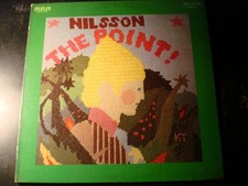HARRY NILSSON THE POINT LP RECORD WITH INSERT