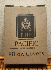 Pacific Home Fashion PHF Pure White Microfiber Pillow Covers size: 18" x 18" 