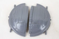 Vintage 1978 Kenner Star Wars Darth Vader Tie Fighter Cockpit Hatch Doors Parts