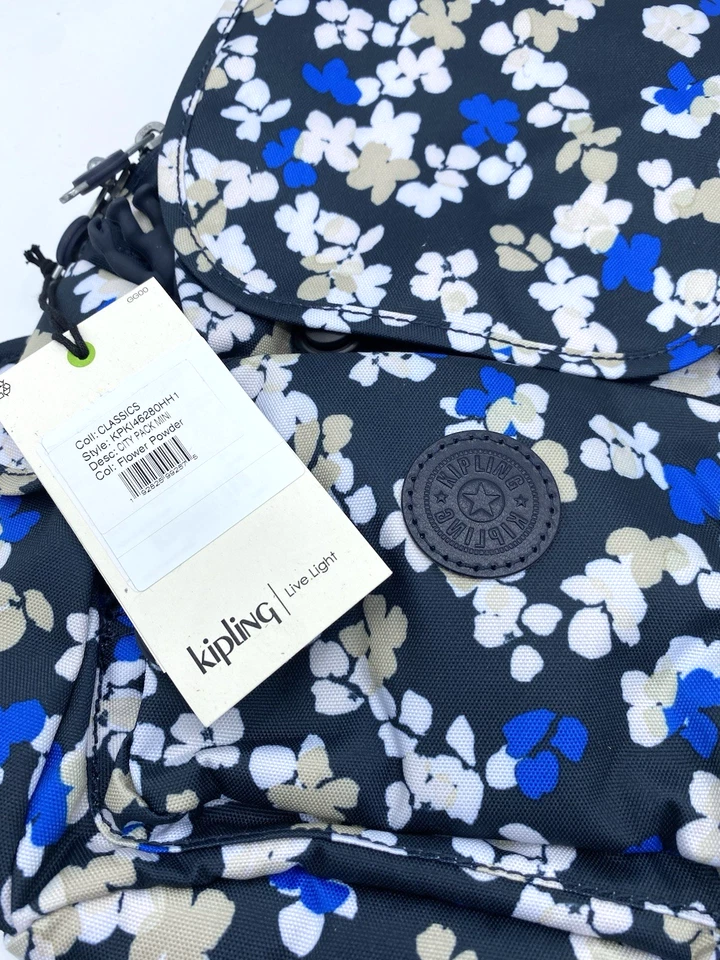 KIPLING City Pack Mini KPKI46280HH1 Flower Powder Rucksack Tasche NEU Backpack - Bild 2 von 4
