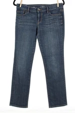 Ann Taylor Loft Modern Striaght Jeans Petites Size 4P Rise 8” Inseam 29” Waist 3