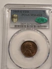 MS 64 Red/Brown 1909-s vdb lincoln cent wheat penny pcgs