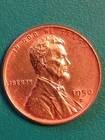 1950-D Lincoln Wheat GEM BRILLIANT RED UNCIRCULATED See Pics Nice Coin