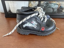 Vtg 1990s Disney 101 Dalmations Baby Toddler Shoes Sz 7 W 90s Kid Movie Cartoon