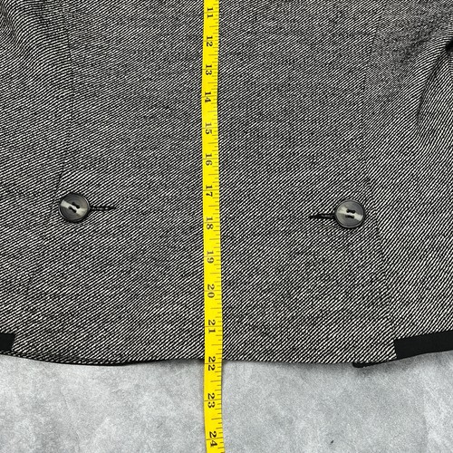 Trina Turk 2 piece blazer suit and skirt Women 6 Clueless 80s 90s Tweed Flaws - Picture 12 of 23