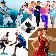 Haysandy 8 Pairs Dance Shoe Covers Over Shoes Socks for Dancer Women