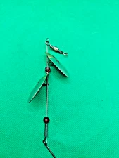 vintage fishing lure Old spinnerbait double bladed just hook on a worm or minnow