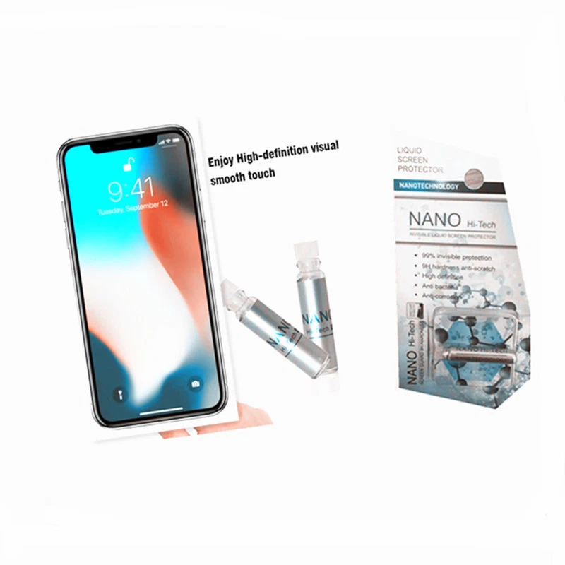 2PCS Hi-Tech NANO Liquid Screen Protector For Samsung Galaxy S20/S20+/S10/S9/S8 - Image 3 of 4