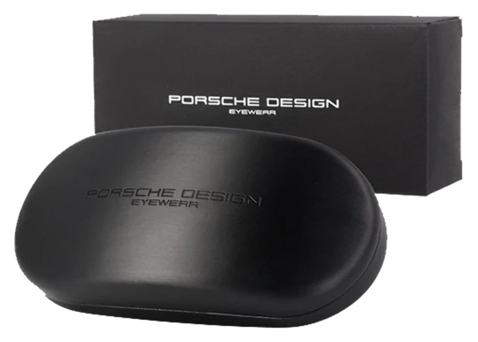 Porsche Design Glasses Frames Men Brown Rectangular Full-Rim P8384 D 55mm - Image 4 of 4