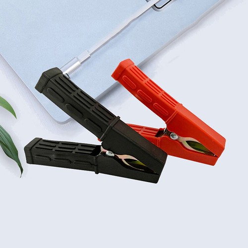 2pcs 200A Crocodile Alligator Clips Car Battery Insulated Clip Clamp Connector - Picture 6 of 12