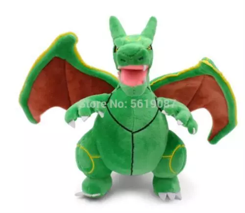 TAKARA TOMY Cartoon Pokemon Mega Charizard XY Plush Dolls Soft