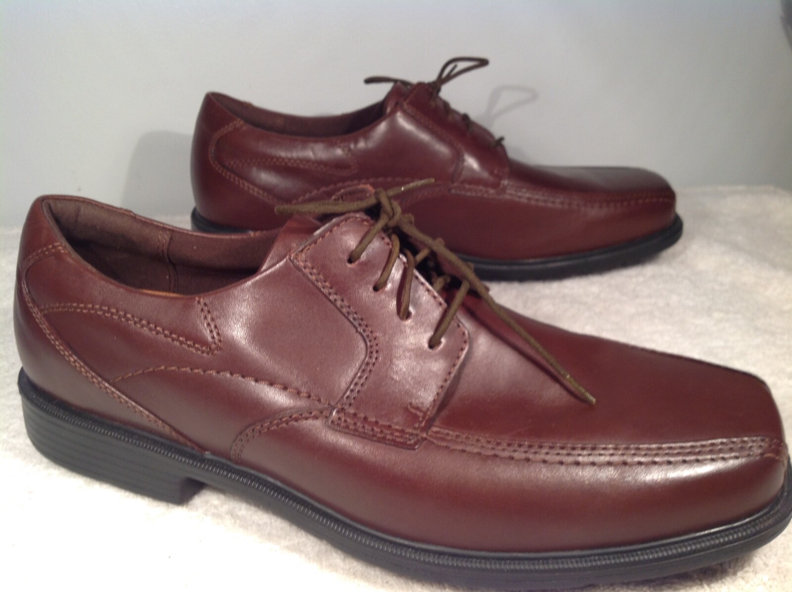 Dunham brown NWOB bicycle toe oxfords US Mens sz 10 2E / EXTRA WIDE eBay
