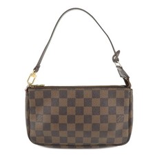 Louis Vuitton Damier Ebene Pochette Accessoires Pouch N58011 Auth Used