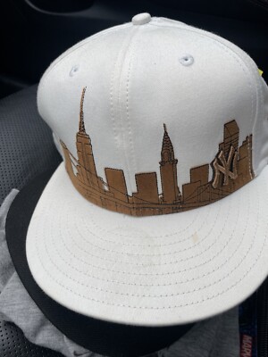 【US限定】NEW ERA 59FIFTY New York Yankees Brown&White&Beige New Era MLB New York Yankees Brown White Authentic 59FIFTY