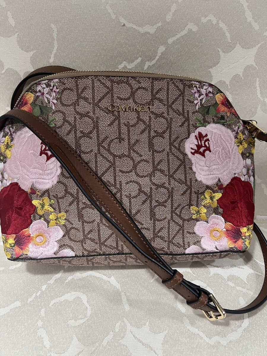 Calvin Klein Mercy Floral Leather Backpack Calvin Klein | Bags | Calvin Klein Mercy Floral Leather  main image 4