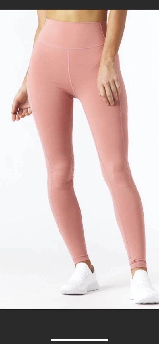 womens sports leggings for Glyder Leggings Clay Pink Size Small