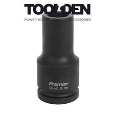 Image of Sealey IS3419D Impact Socket 19mm Deep 3/4"Sq Drive