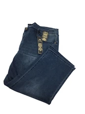 DG2 Diane Gilman Virtual Stretch Denim Bootcut Jean | Indigo | Sz 24PW