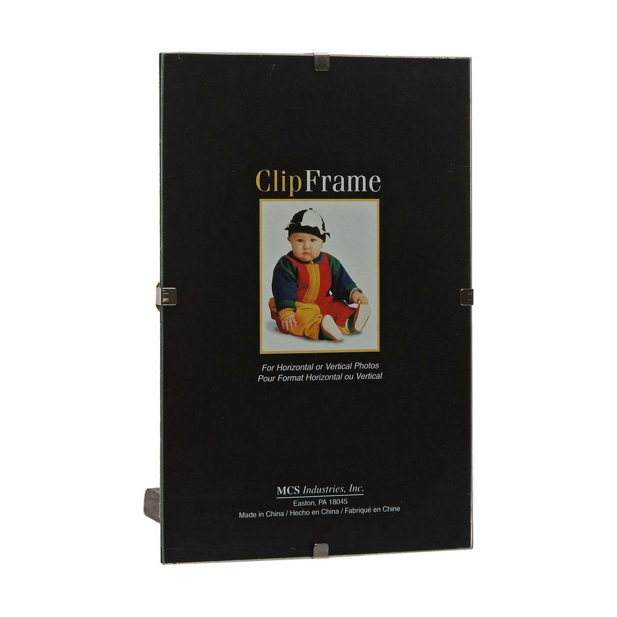 Стеклянная рамка-клипса MCS для фотографии размером 8,5х11 дюймов #55811