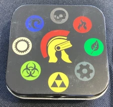 Legion Premium Supplies - D6 Dice Tin - Iconic Assortment OPEN COMPLETE