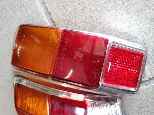 COPPIA PLASTICHE FANALI POSTERIORI FIAT 500EPOCA MOD LISCIO alta QUALITÀ - Imagen 4 de 4