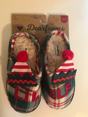 kids dearfoam slippers