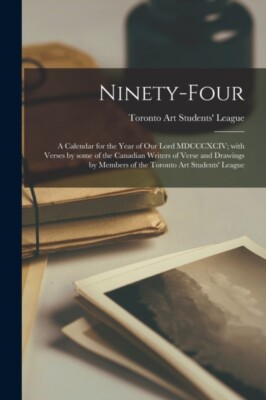 Toronto Kunststudenten - Vierundneunzig ein Kalender für das Jahr unseres Lo - J555z