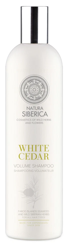 NATURA SIBERICA CEDRO BLANCO ACONDICIONADOR DE VOLUMEN + JUEGO DE CHAMPÚ PARA TODO TIPO DE CABELLO Foto 3 de 3