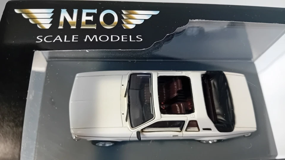 Neo Scale Models Opel Kadett Aero White Mint In Box 1:43 - Photo 4/4
