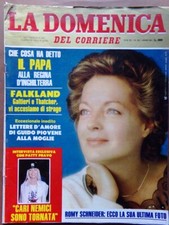 La Domenica del Corriere 12 June 1982 Milan Mauri Schneider Loren Davis Pravo