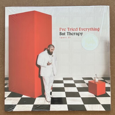 Teddy Swims - I've Tried Everything Pt 2 RARE milky clear vinyl LP record (NEW)