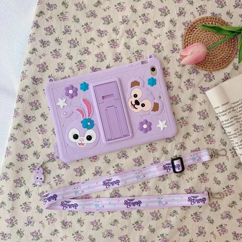 For Pro Mini Air 1 2 3 4 5 Pink Blue Girl's Cute Cover Kawaii iPad Case 6 Styles - Image 4 of 4