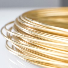 H62 Soft Pure Brass Round Wire Uncoated Wire Diameter 0.3/0.4/0.5/0.6/0.8 To 5mm