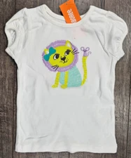 Baby Girl Clothes New Gymboree 2T Painting Pals Lion T-Shirt