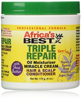 Triple Repair Oil Moisturizer Hair and Scalp Conditioner 6 Ounce Packaging Ma...