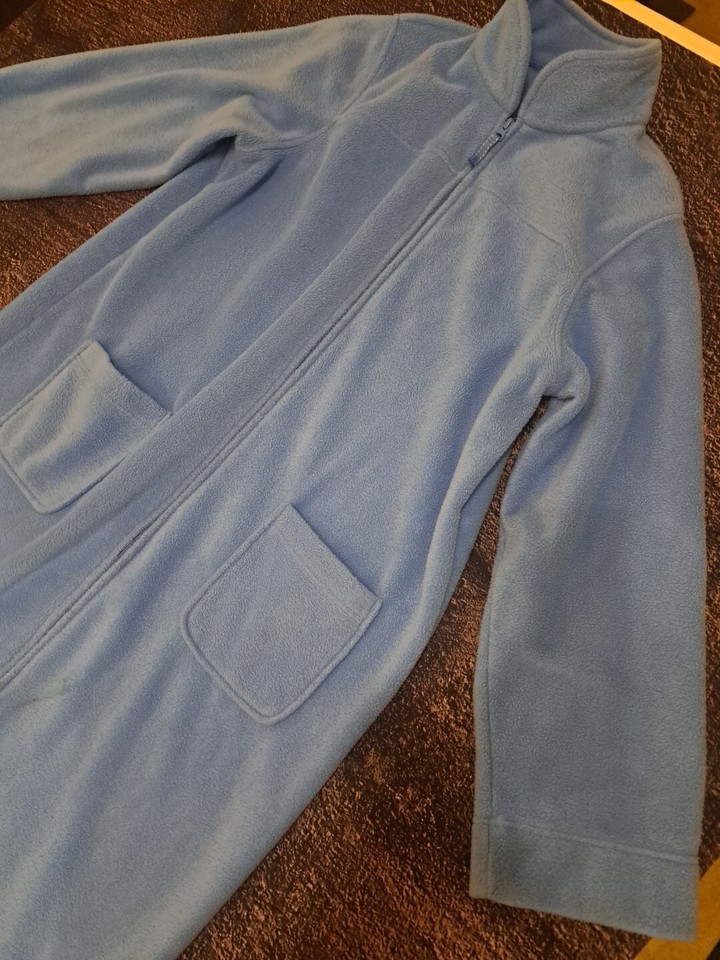 LL Bean Mens Robe Large Full Zip Blue eBay