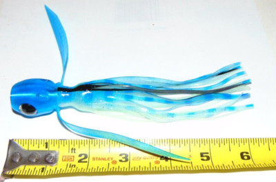 6'' JET Yummy Flying Fly Fish Goggle Eye Mahi,Tuna Lure Islamorada Key West Flyer