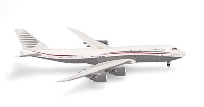 Herpa Wings 536899 Boeing 747-8 BBJ QATAR AMIRI FLIGHT  1:500 NEU Ovp
