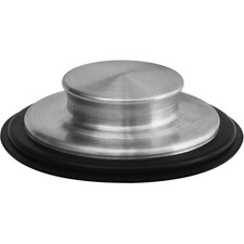Stainless Steel Kitchen Sink Stopper Plug for 3.5 inch Garbage Disposal Standard