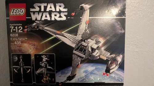 LEGO Star Wars B-wing Fighter 6208 Set - 435 Pieces- New Sealed