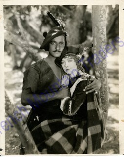 Lillian Gish Norman Kerry Annie Laurie 8x10" Original Dated 1927 13A32