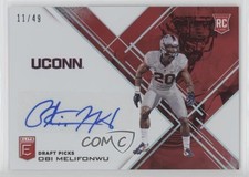 2017 Panini Elite Draft Picks Aspirations Red 11/49 Obi Melifonwu #282 Auto z5i