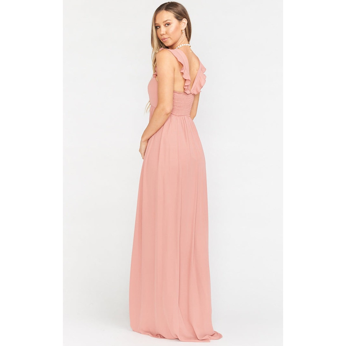 chinese dress ladies Long Weekend Maxi Dress ~ Shell Linen – Show Me Your Mumu main image 0